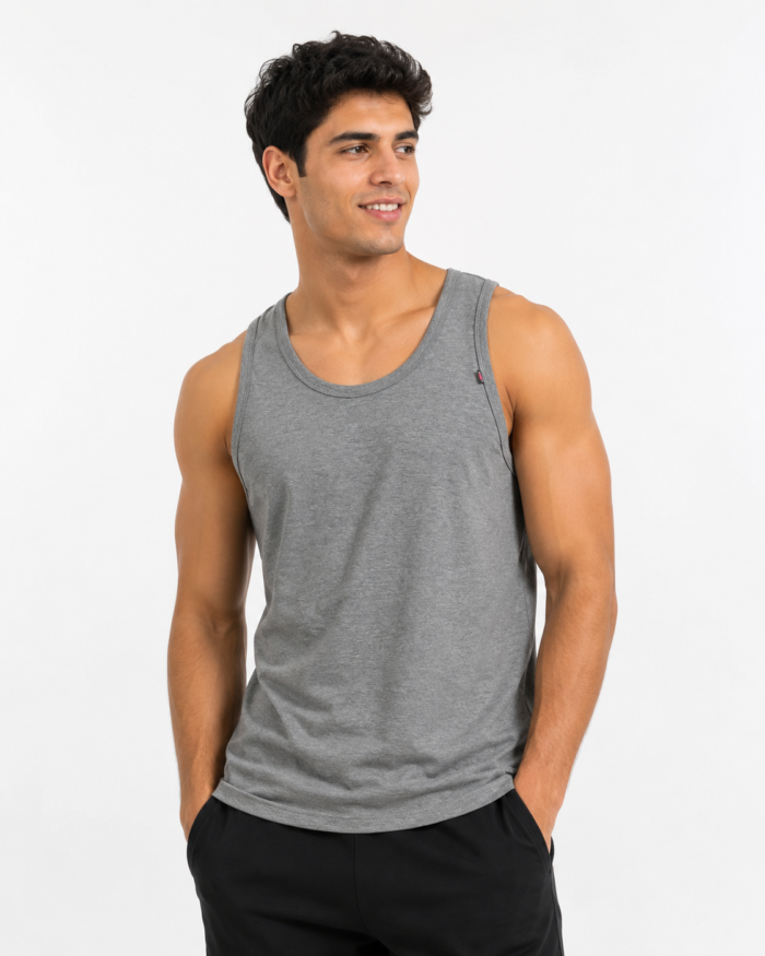 Round Solid 4-Pack Shania Tank Tops - Image 2